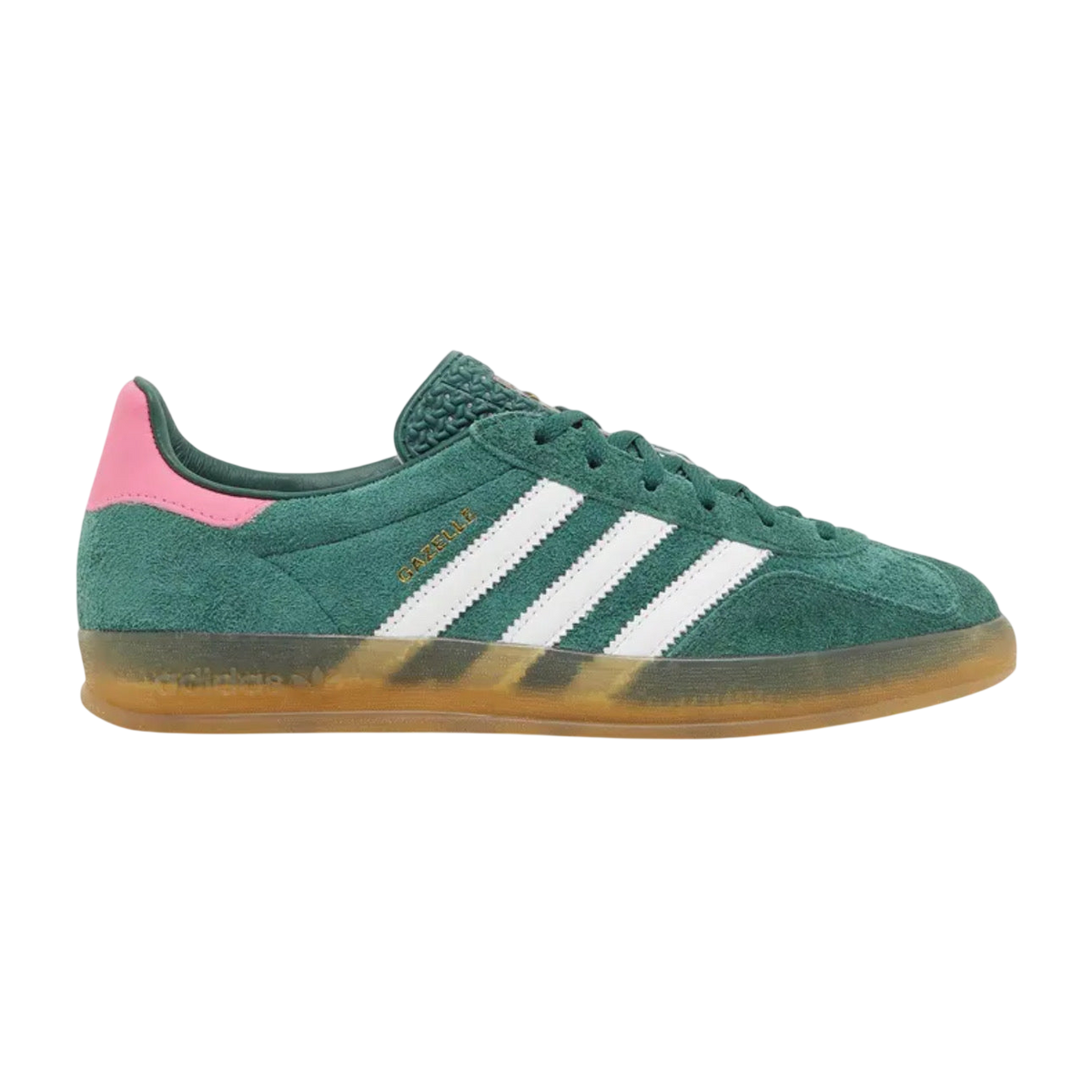adidas Gazelle Indoor 'Collegiate Green / Bliss Pink'