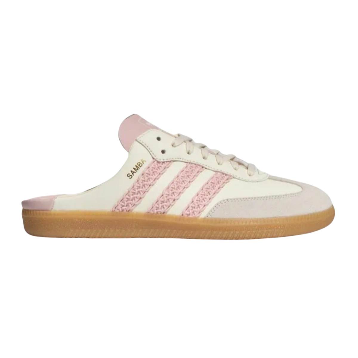 adidas Samba OG Mule 'Cloud White / Pink'