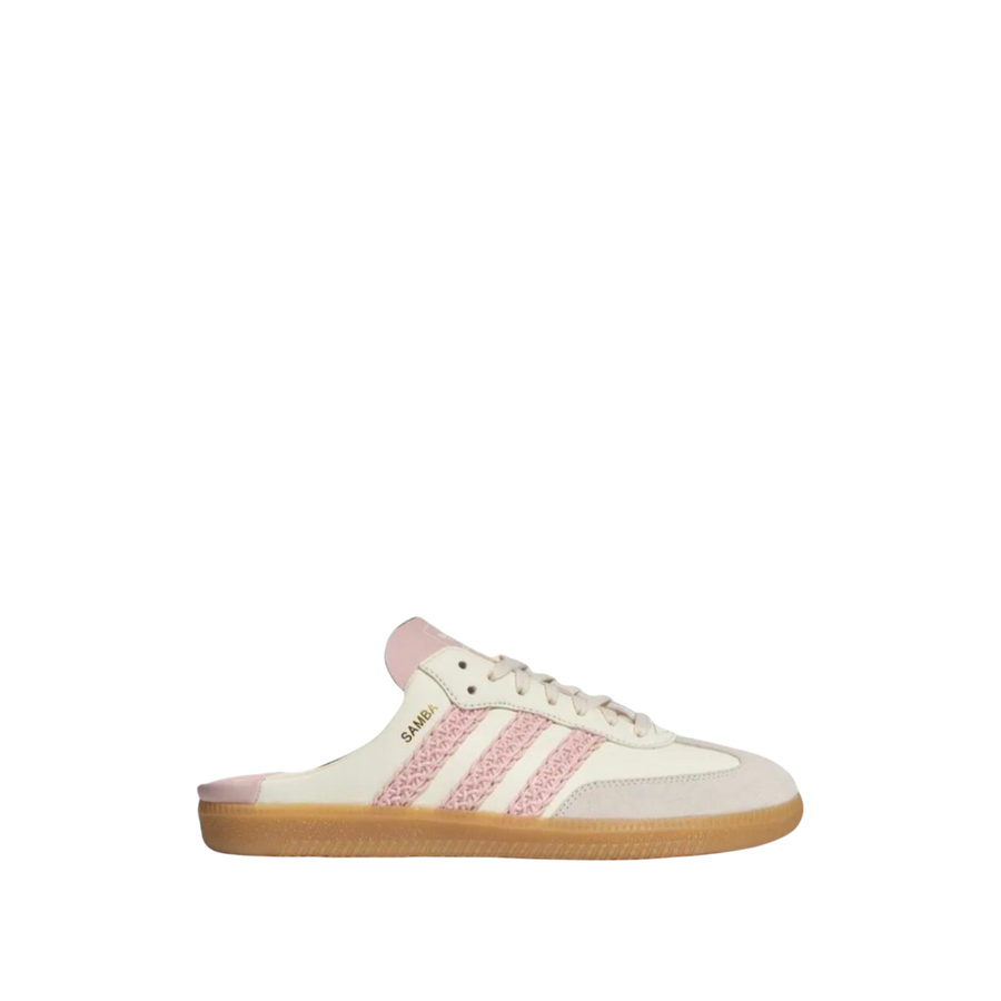 adidas Samba OG Mule 'Cloud White / Pink'