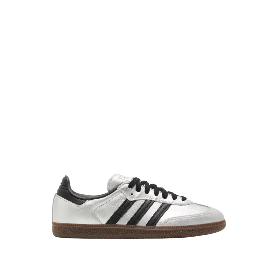 adidas Samba OG 'Silver Metallic / Core Black / Gum'