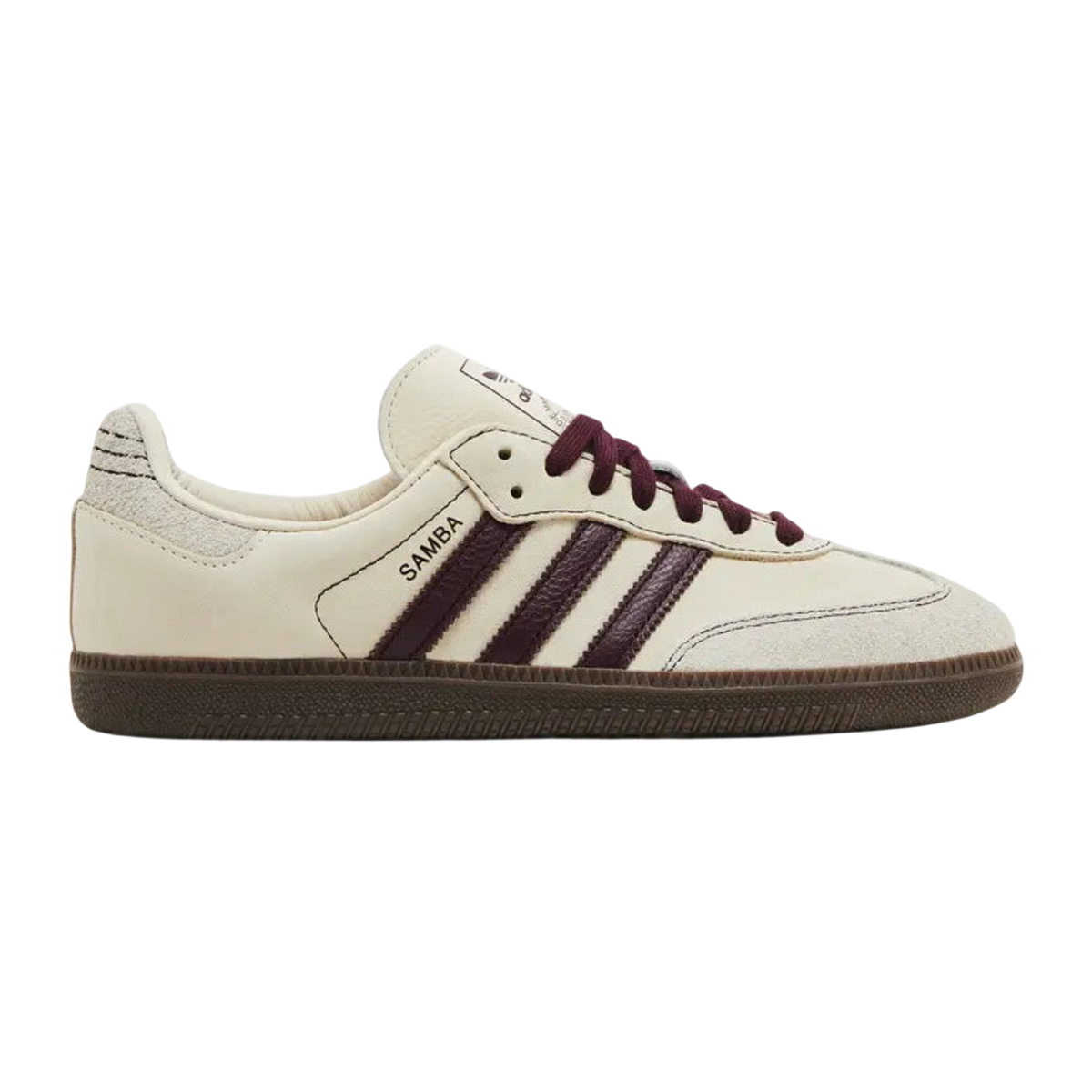 adidas Samba OG 'Wonder White / Maroon'