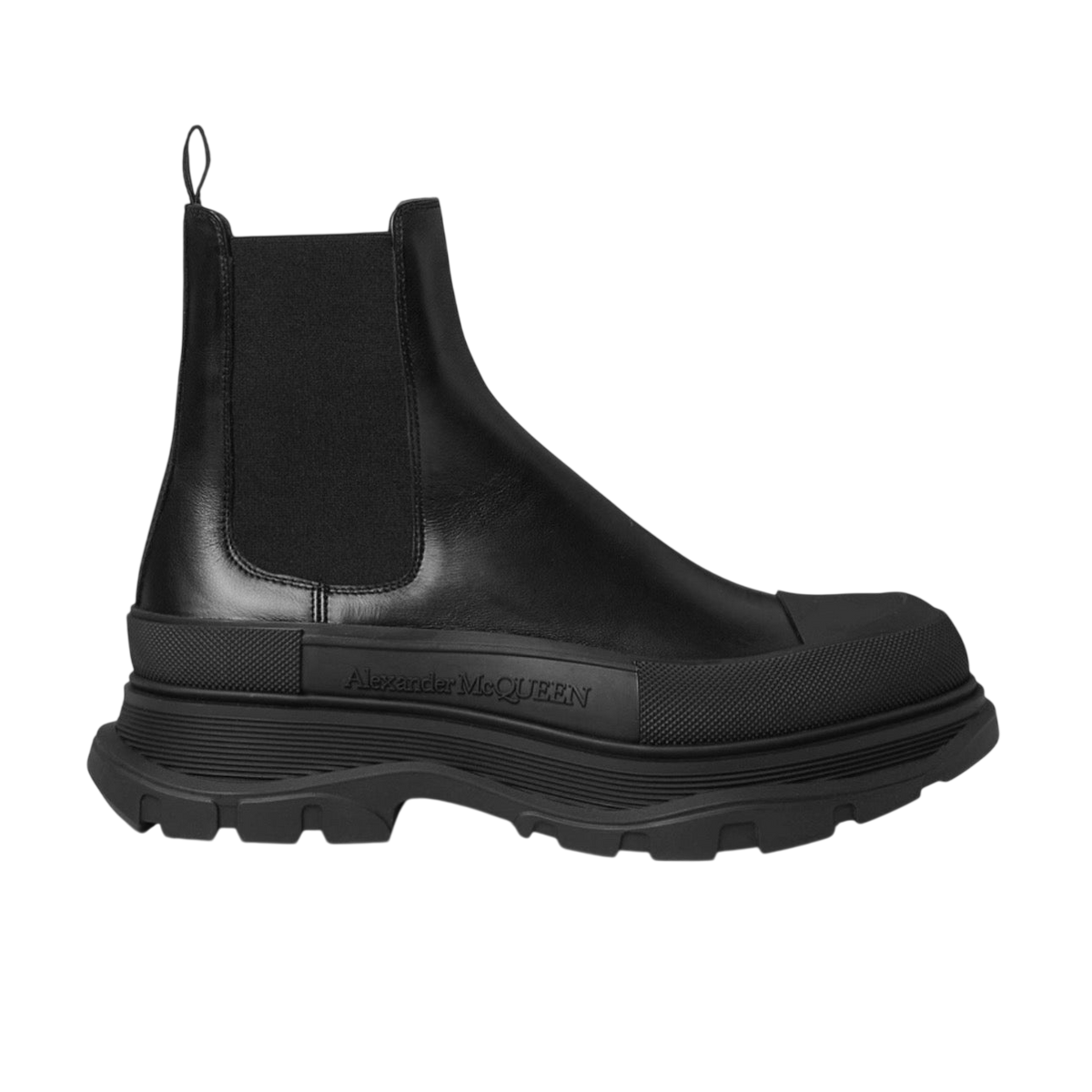 Alexander McQueen Tread Slick Chelsea Boot 'Black'