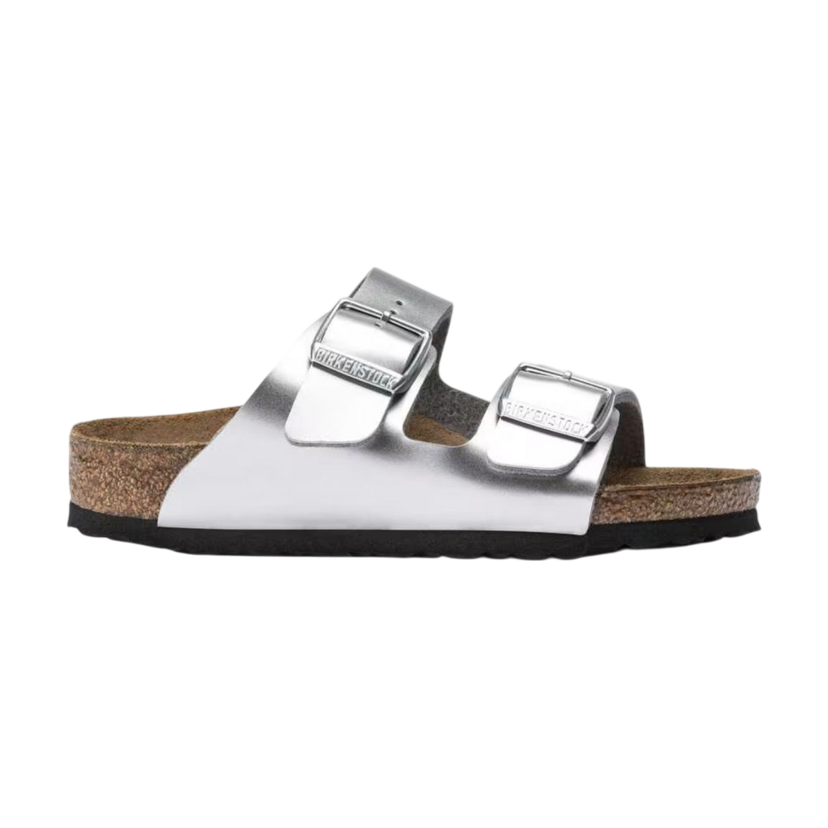 Birkenstock Arizona 'Electric Metallic Silver'
