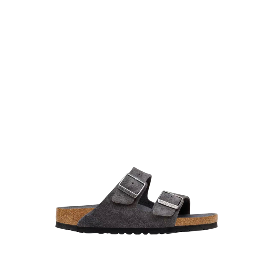 Birkenstock Arizona Soft Footbed Suede 'Charcoal Tonal'