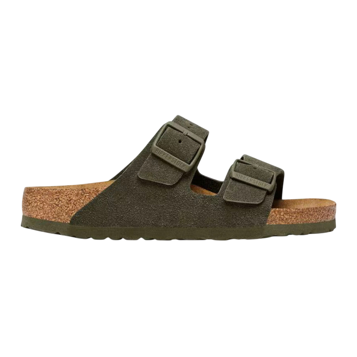 Birkenstock Arizona Soft Footbed Suede Leather Thyme