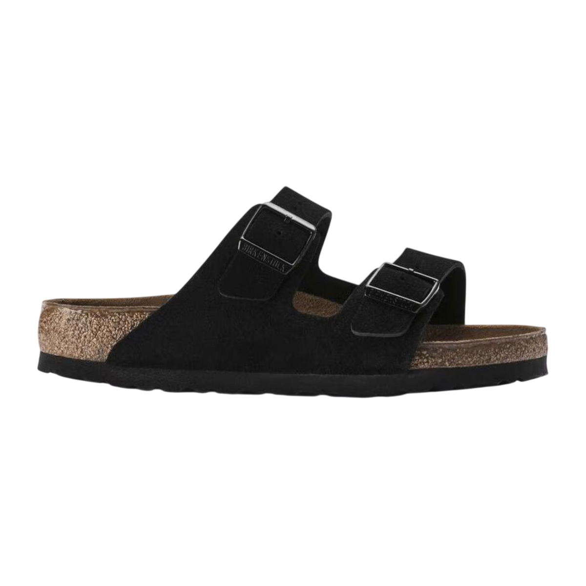 Birkenstock Arizona Soft Footbed Suede 'Black'