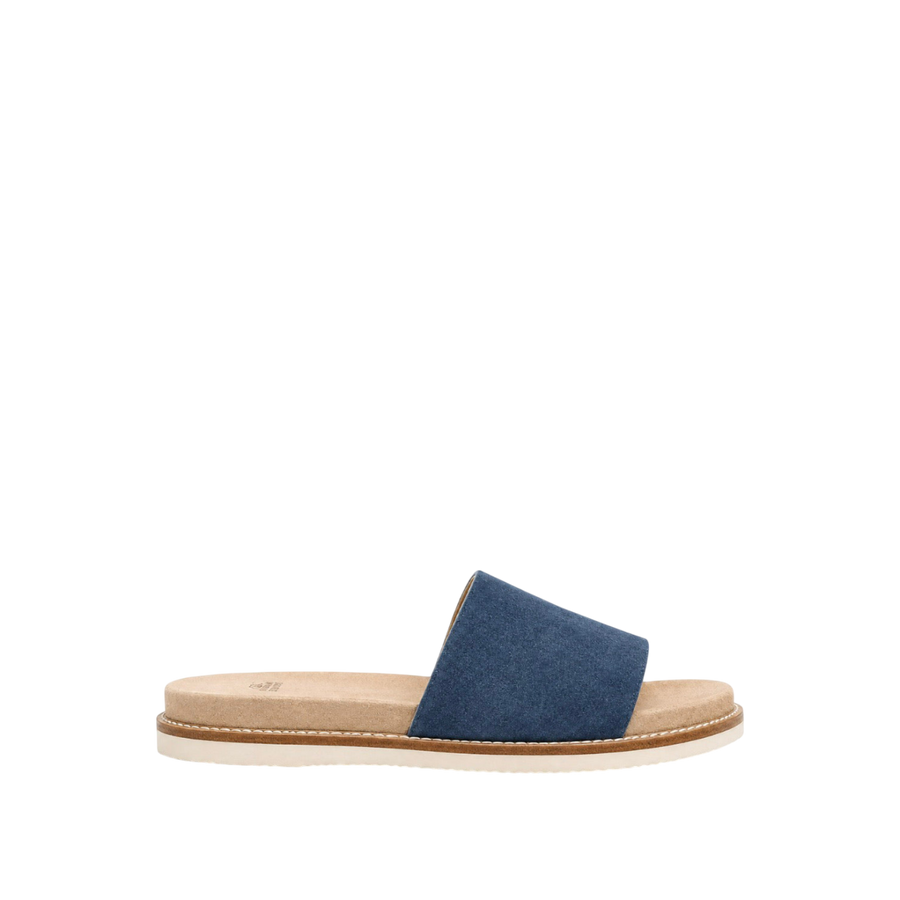 Brunello Cucinelli Suede Slide 'Navy'