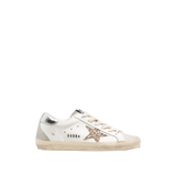 Golden Goose Super-Star 'White / Gold Glitter'