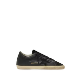 Golden Goose Super-Star 'Black / Glitter Heel'