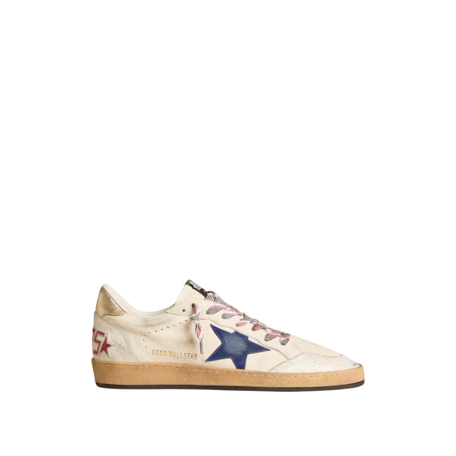 Golden Goose Ball Star 'Cream / Blue'