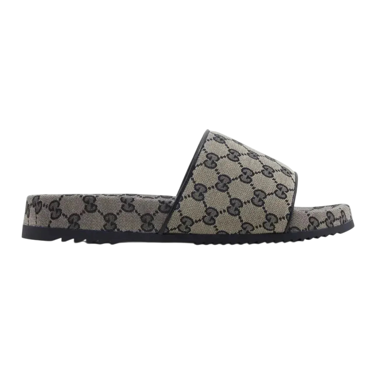 Gucci GG Slide 'Beige / Blue Monogram'