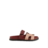 Hermès Chypre 'Bordeaux / Beige Perlino'