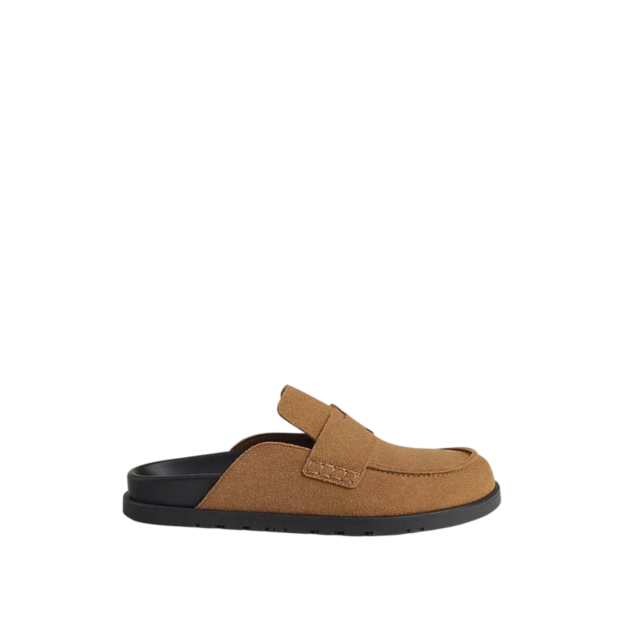 Hermès Go Mule 'Brun Fumé'
