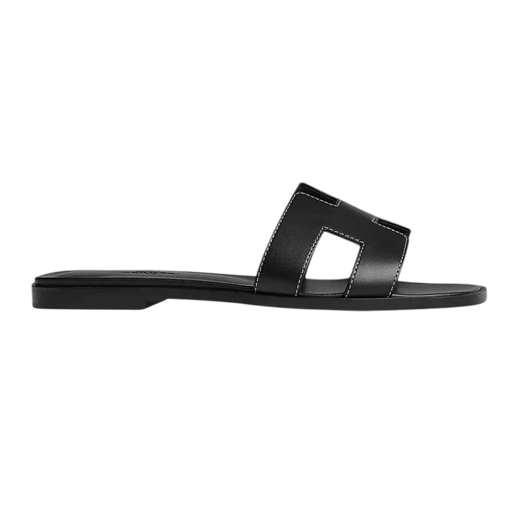 Hermès Oran Calfskin 'Noir'