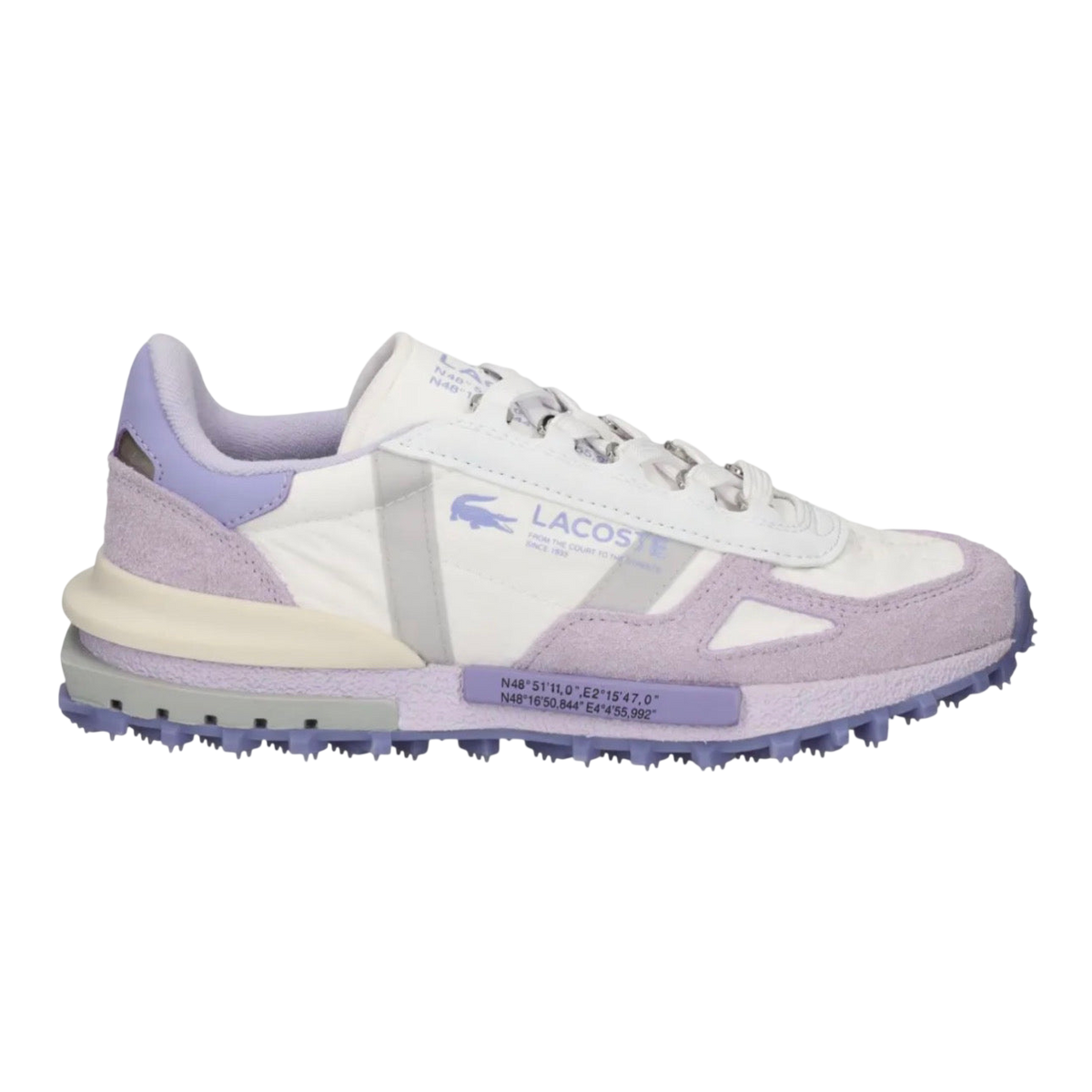 Lacoste Elite Active 'White / Light Purple'