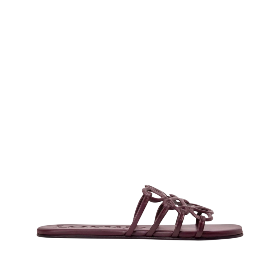 LOEWE Anagram Slide 'Burgundy'