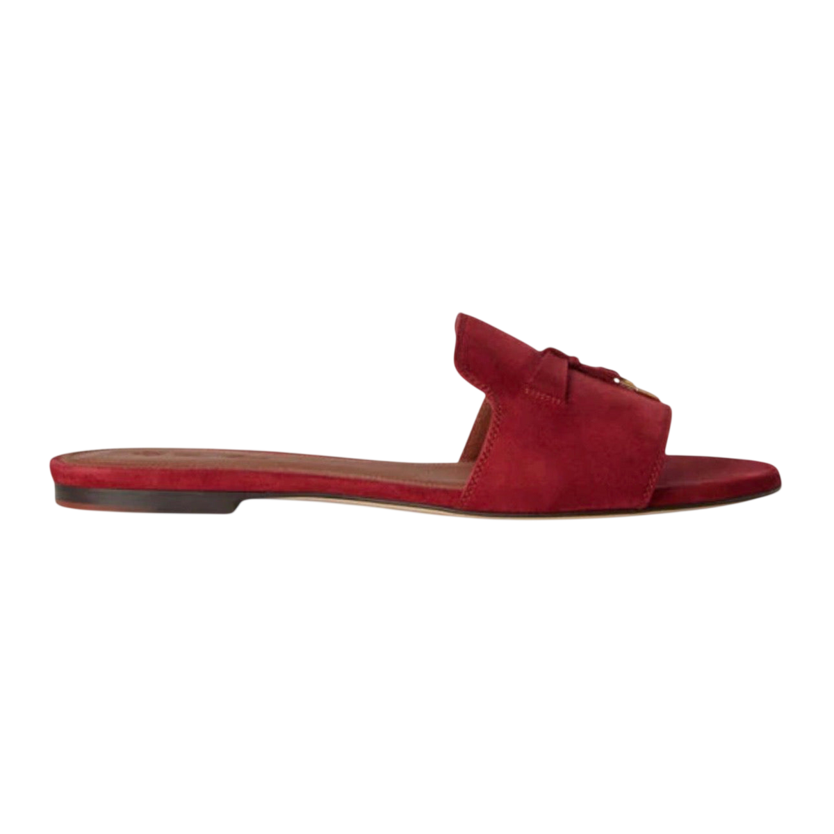 Loro Piana Summer Charms Sandal 'Red'