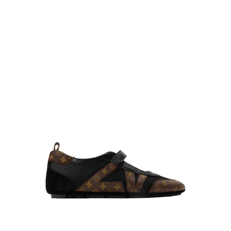 Louis Vuitton LV Sneakerina Mary Jane 'Black / Monogram'
