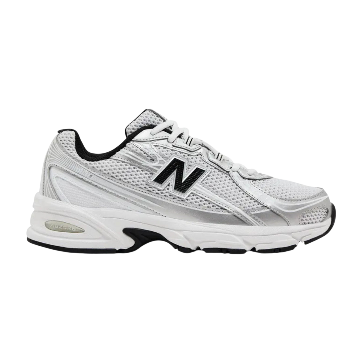 New Balance 740v2 'White / Silver Metallic / Black'