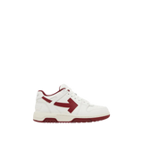 Off-White Out of Office 'White / Burgundy'