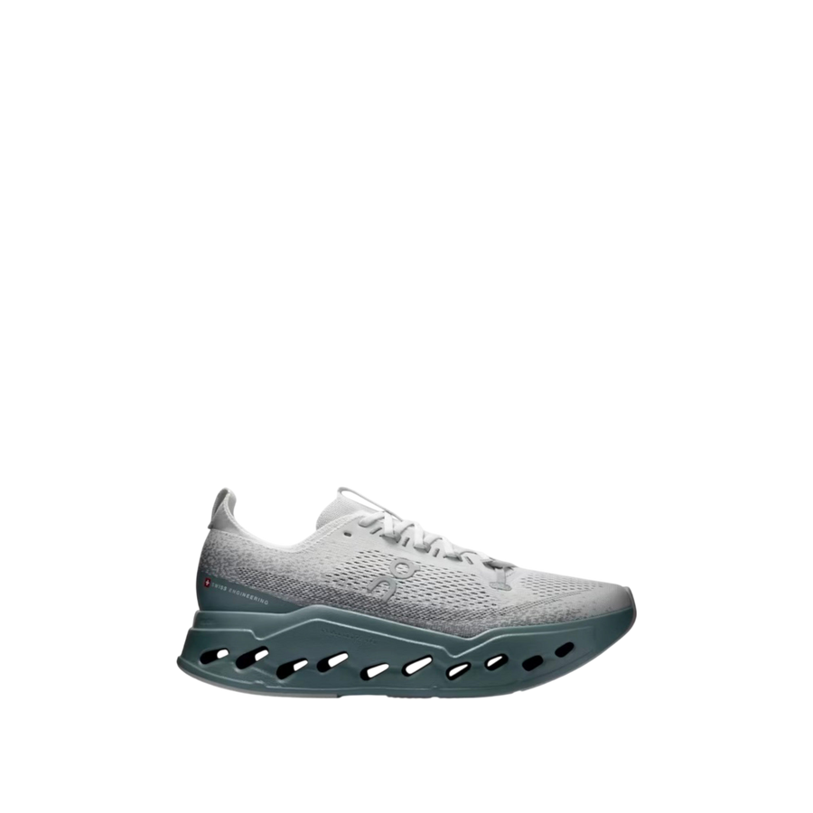 On Cloudsurfer Max 'Iceberg / Olive'
