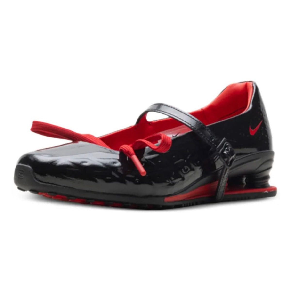 LABELHOOD x Nike Shox Z Calistra 'Black / Red'