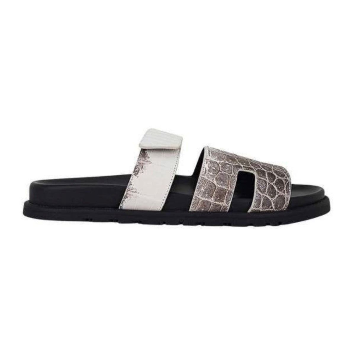 Hermès Chypre Slingback 'Himalaya Crocodile'