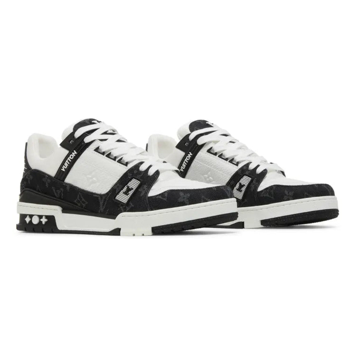 Louis Vuitton LV Trainer 'Black / Monogram Denim'