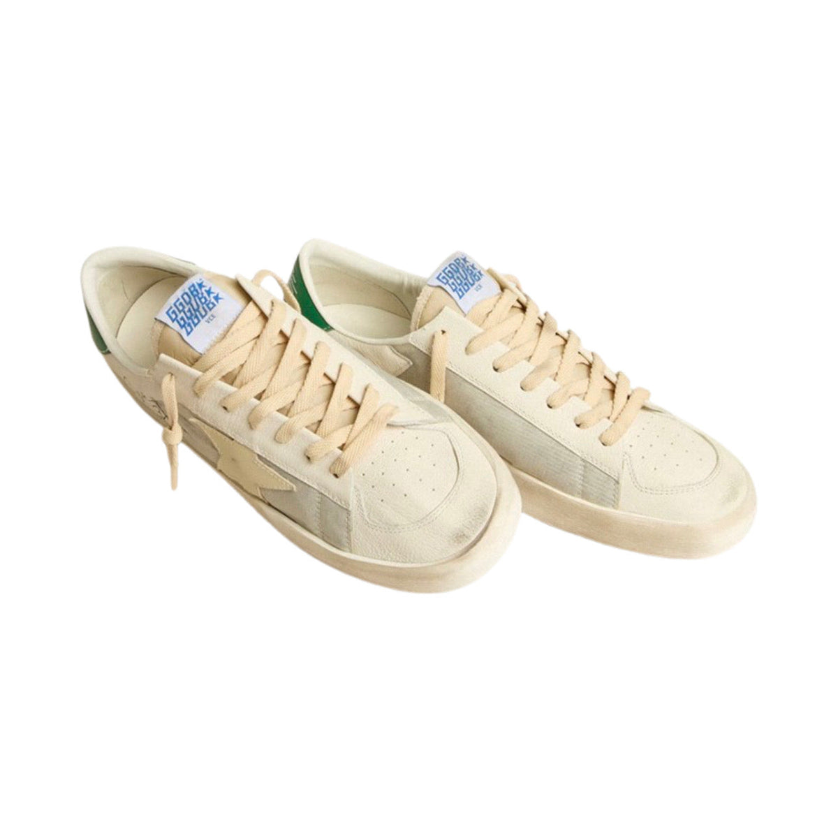Golden Goose Stardan 'White / Green'
