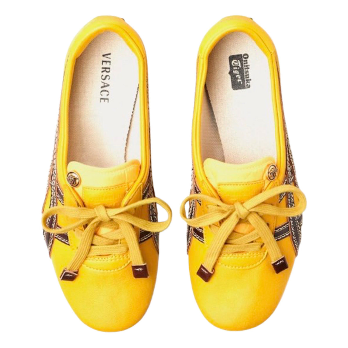 Versace x Onitsuka Tiger Tai-Chi Sakura Nappa 'Yellow'