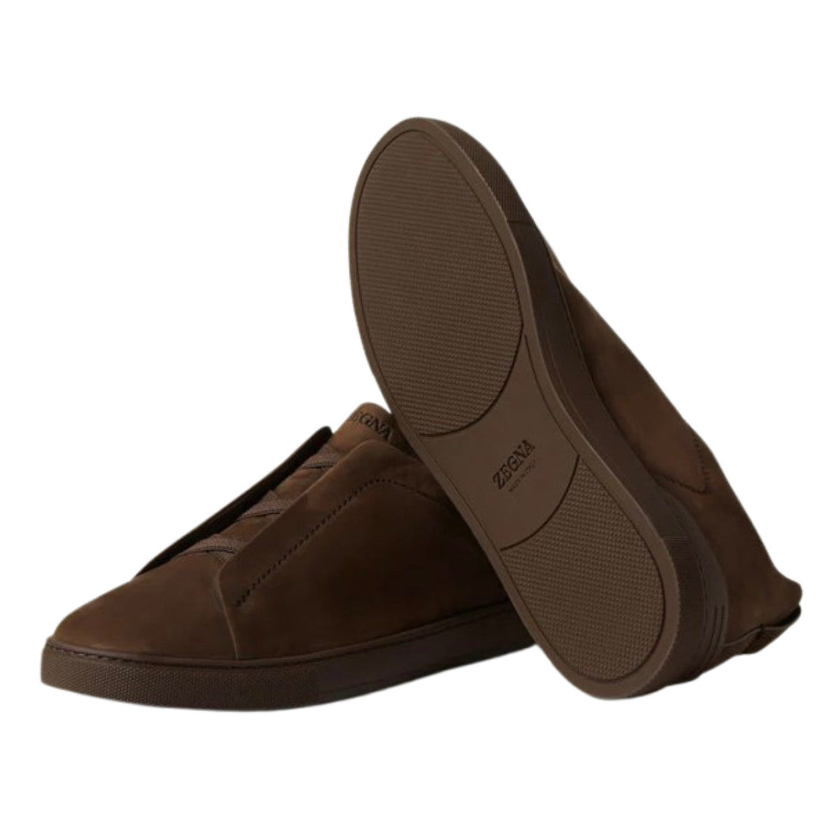 Zegna Triple Stitch SecondSkin 'Dark Brown'