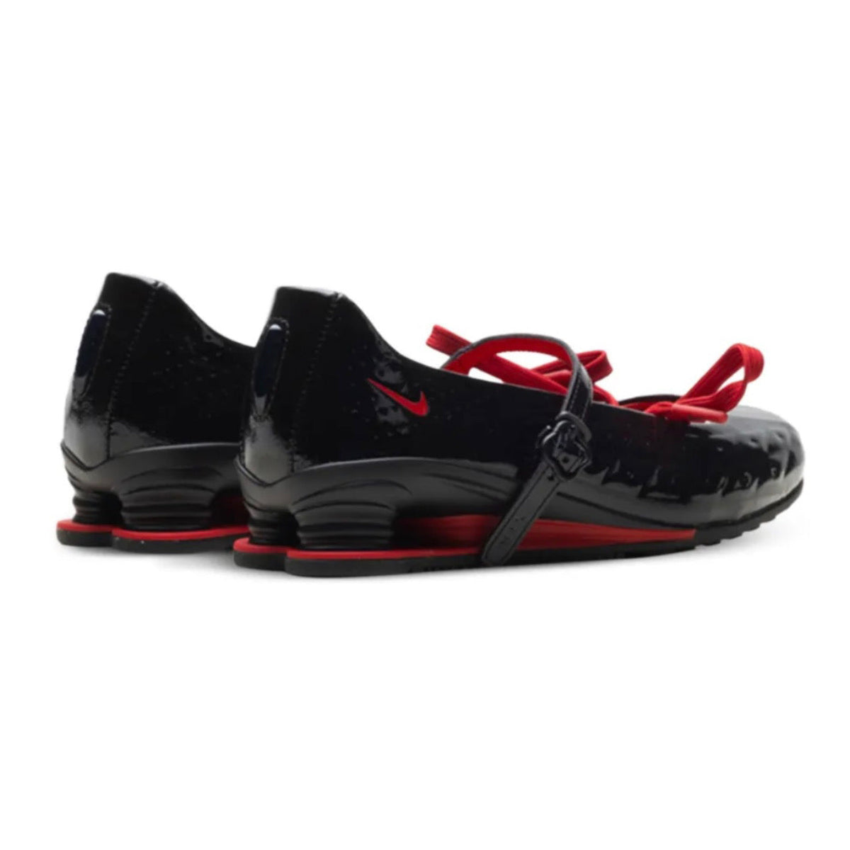 LABELHOOD x Nike Shox Z Calistra 'Black / Red'