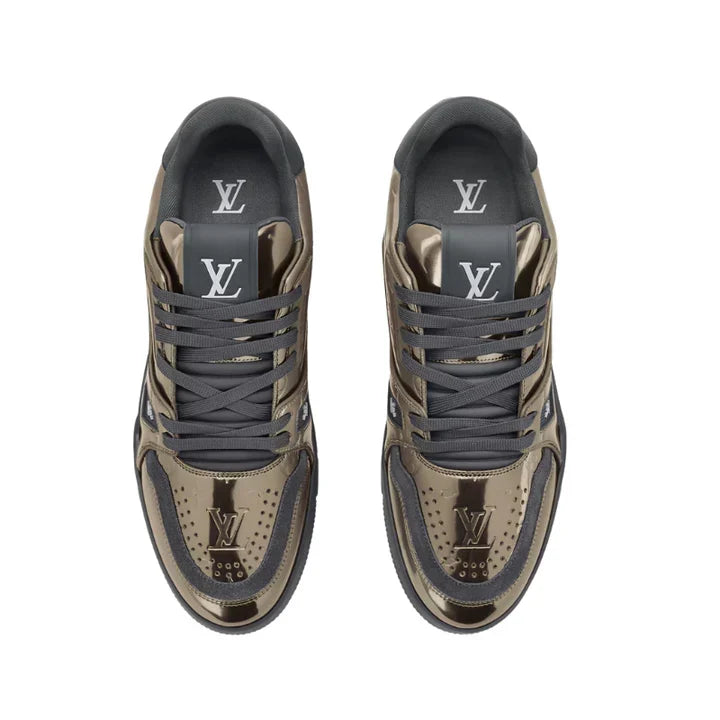 Louis Vuitton LV Trainer 'Metallic Gold / Black'
