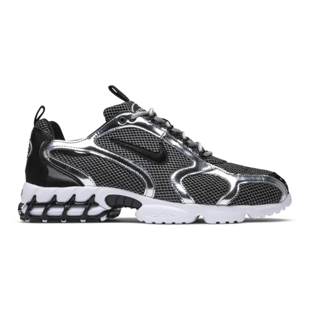 Stüssy x Nike Air Zoom Spiridon Caged 2 'Pure Platinum'