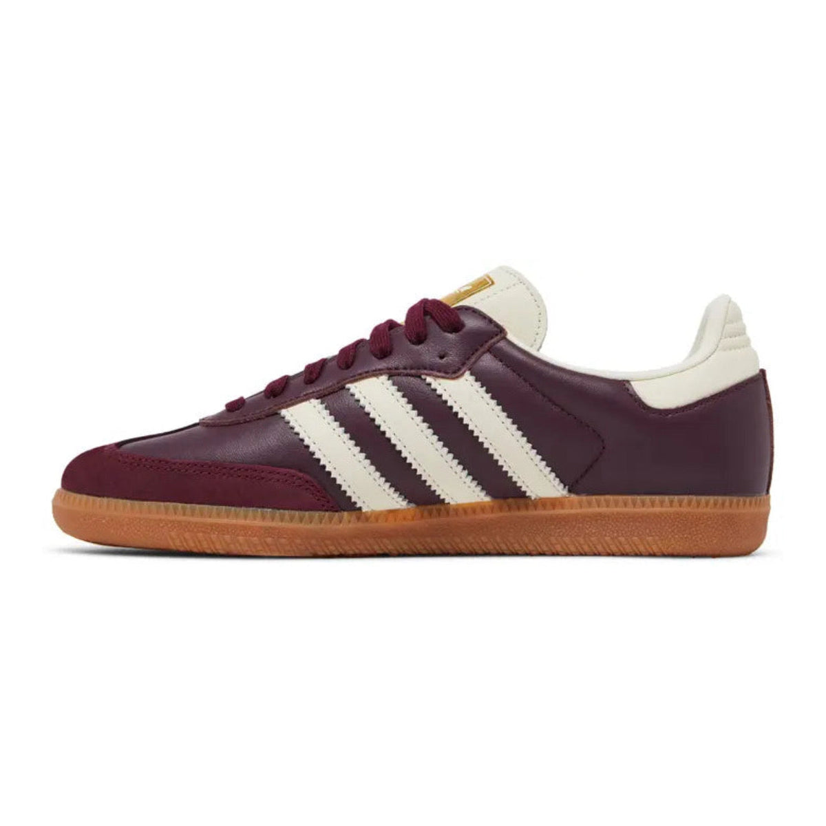 adidas Samba OG 'Maroon / Gold Metallic'