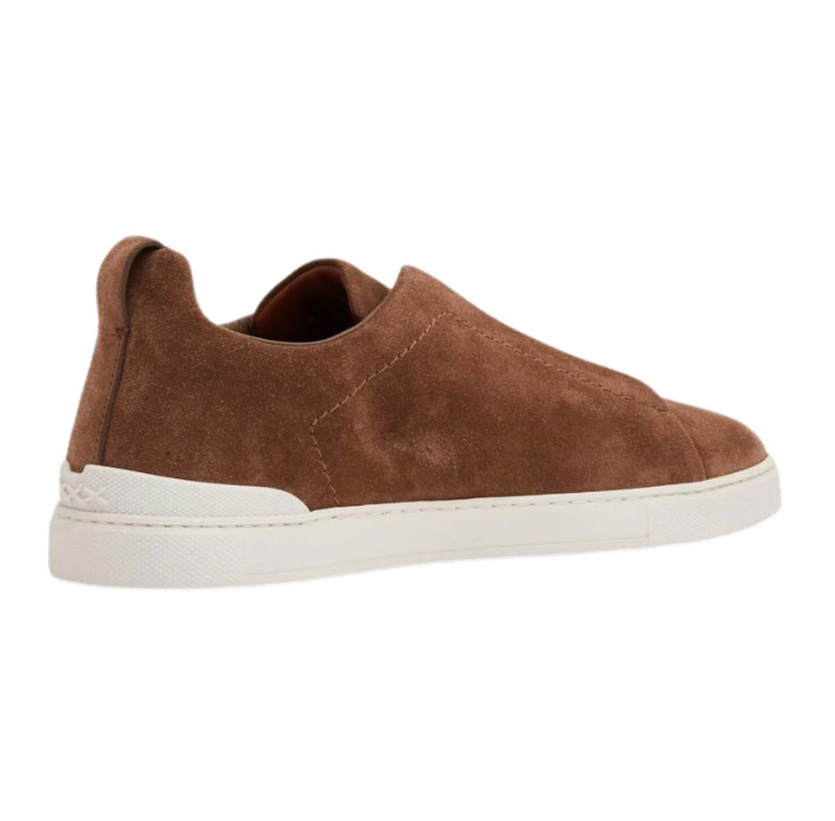 Zegna Triple Stitch Suede 'Light Brown'