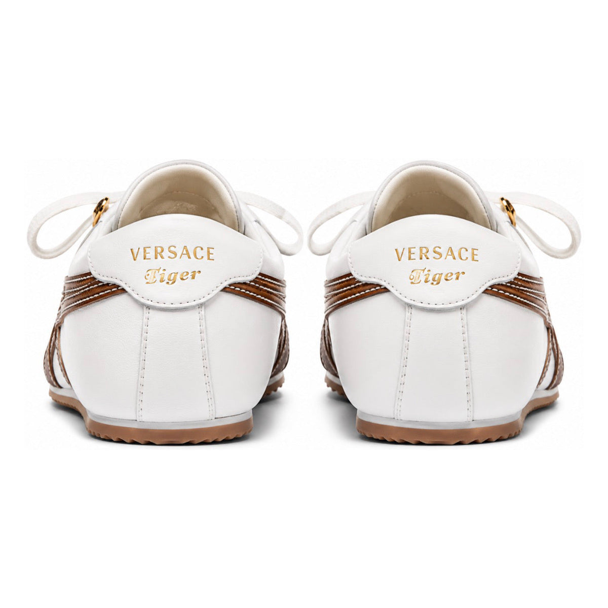 Versace x Onitsuka Tiger Tai-Chi Sakura Nappa 'White / Brown'