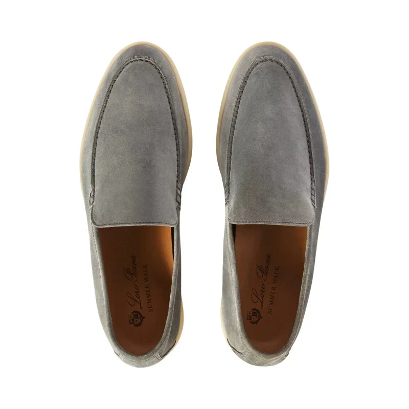 Loro Piana Summer Walk Loafer 'Gull Grey'