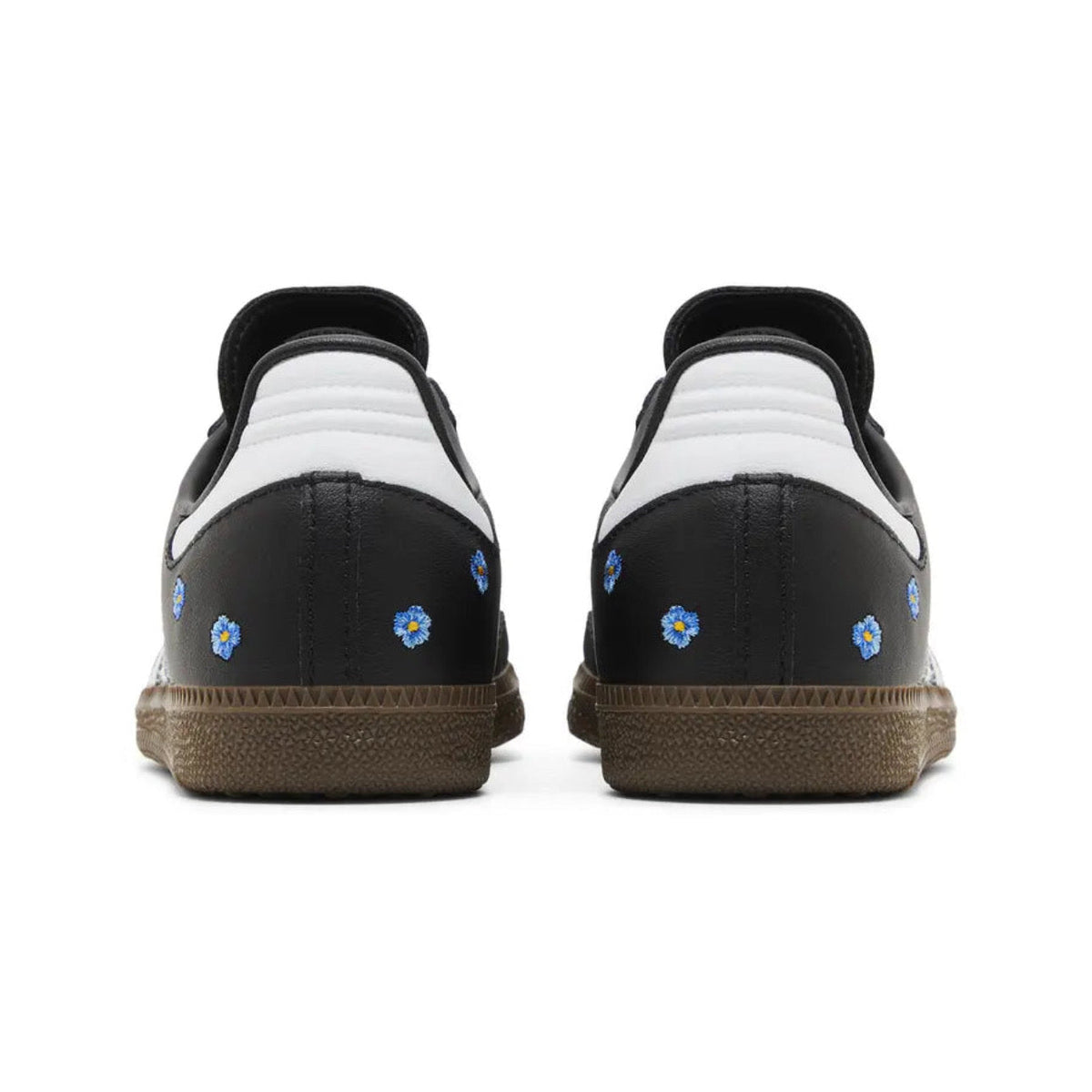 adidas Samba OG 'Core Black / Blue Floral Embroidery'