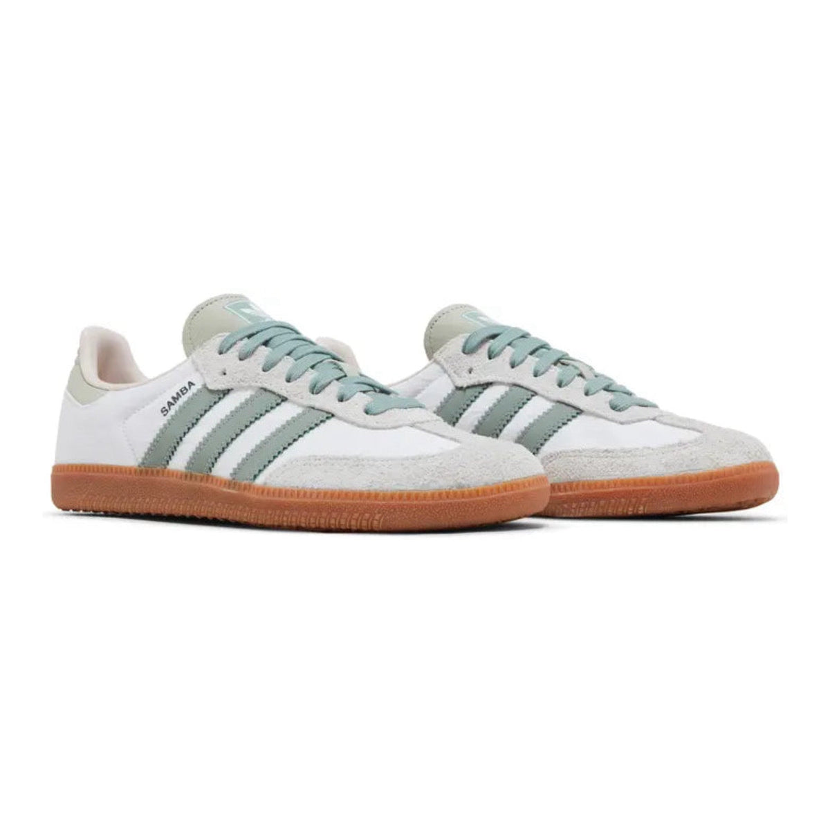 adidas Samba OG 'Cloud White / Silver Green'
