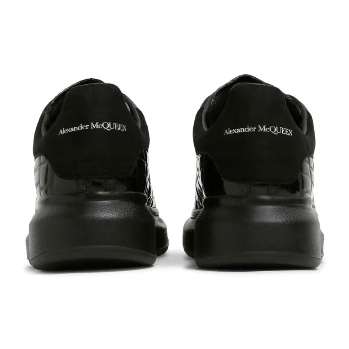 Alexander McQueen Oversized 'Black Crocodile'