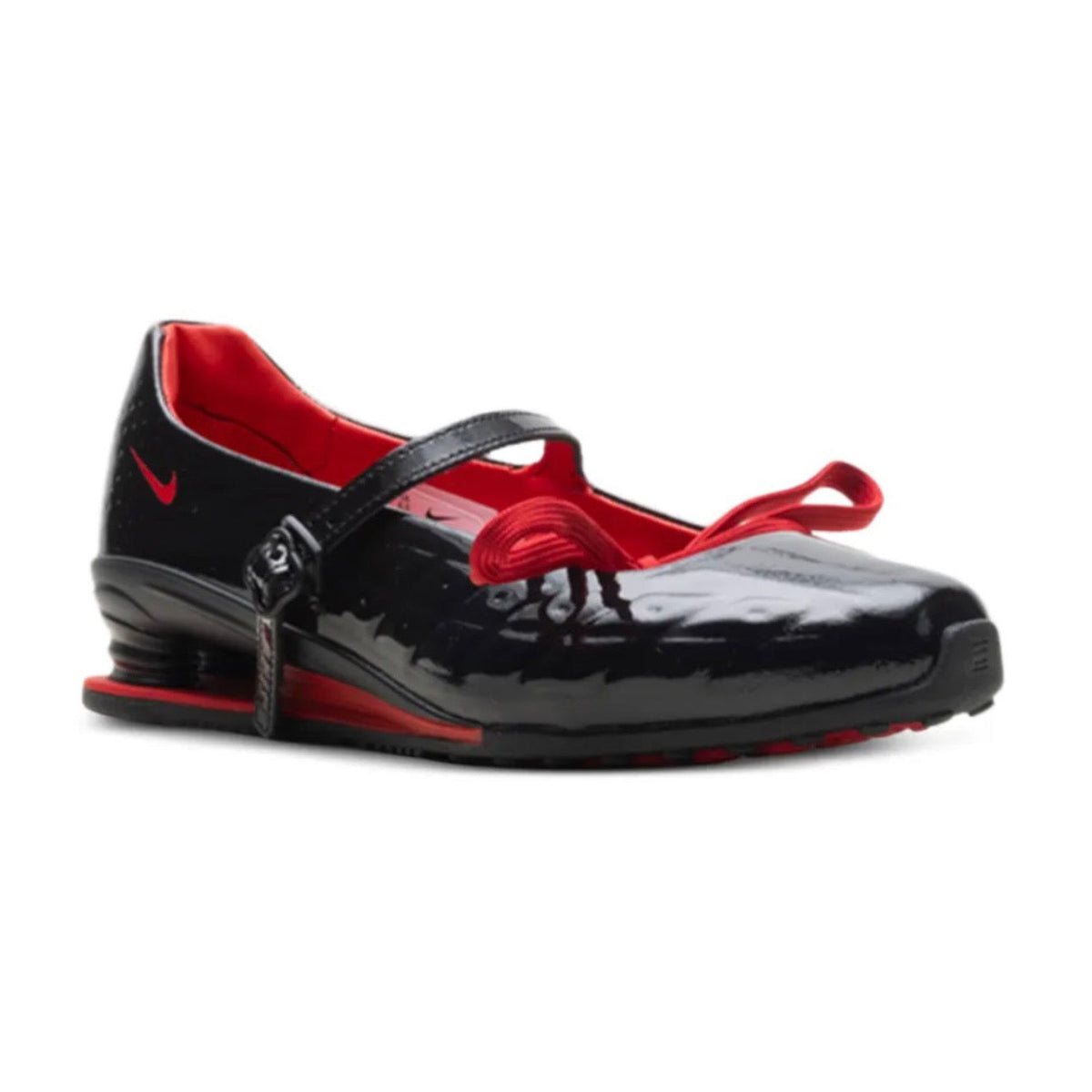LABELHOOD x Nike Shox Z Calistra 'Black / Red'