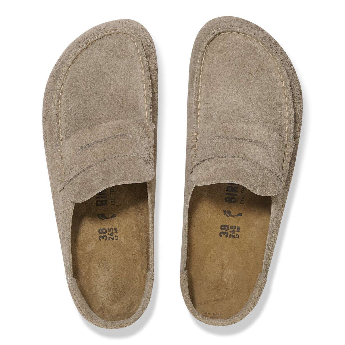 Birkenstock Naples Suede 'Taupe'