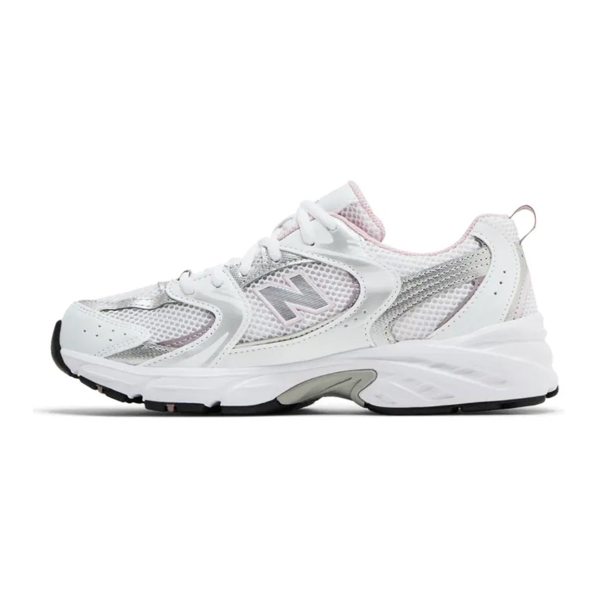 New Balance 530 Big Kid 'White / Mid Century Pink'