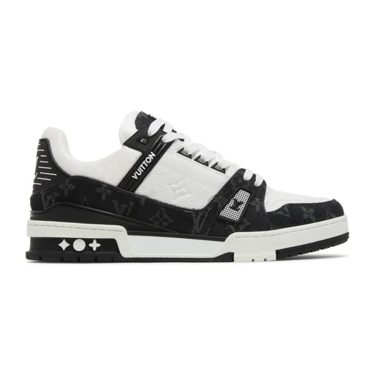 Louis Vuitton LV Trainer 'Black / Monogram Denim'