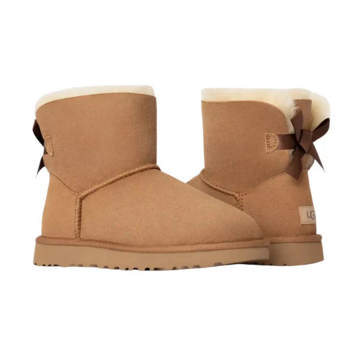 UGG Mini Bailey Bow II 'Chestnut'