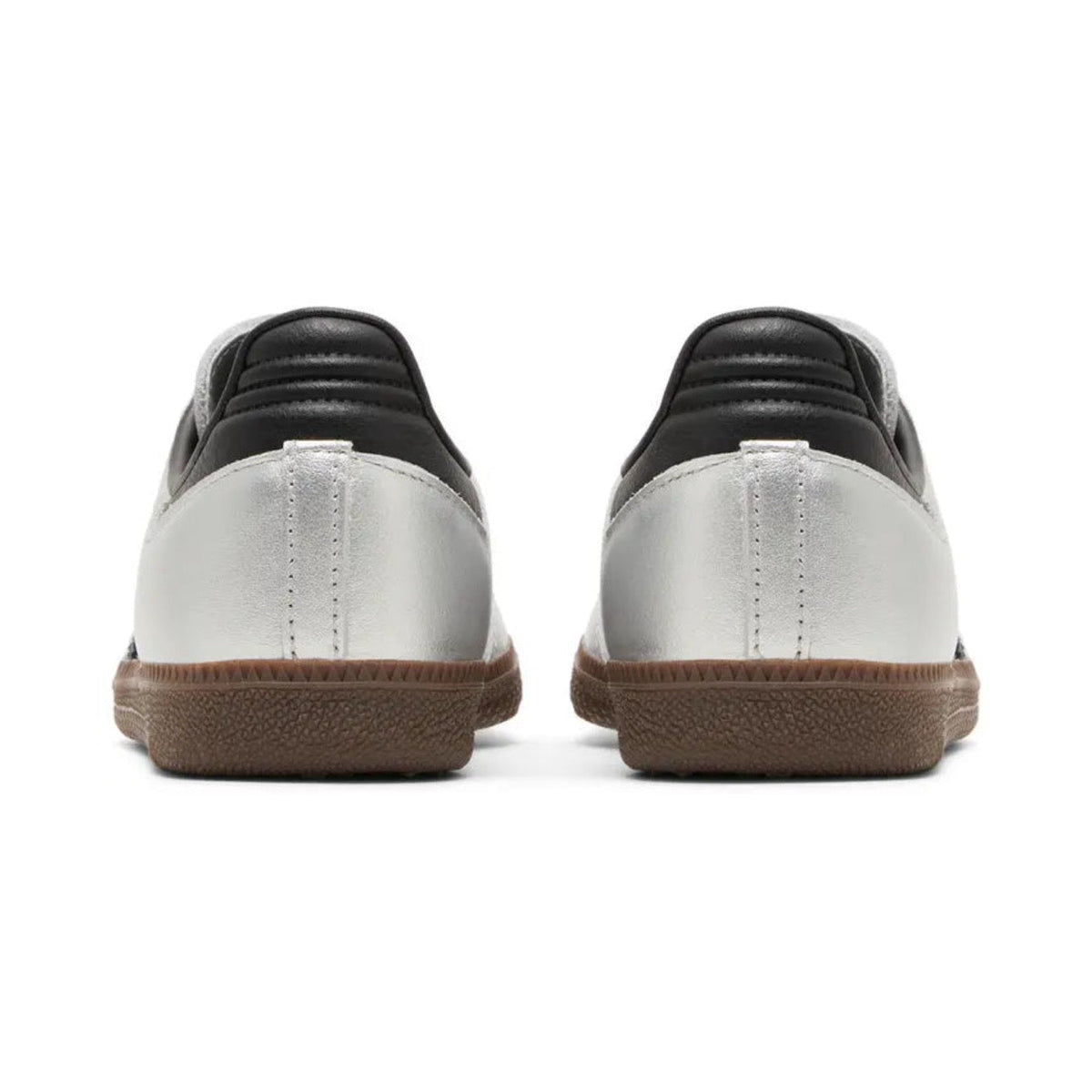 adidas Samba OG 'Silver Metallic / Core Black / Gum'