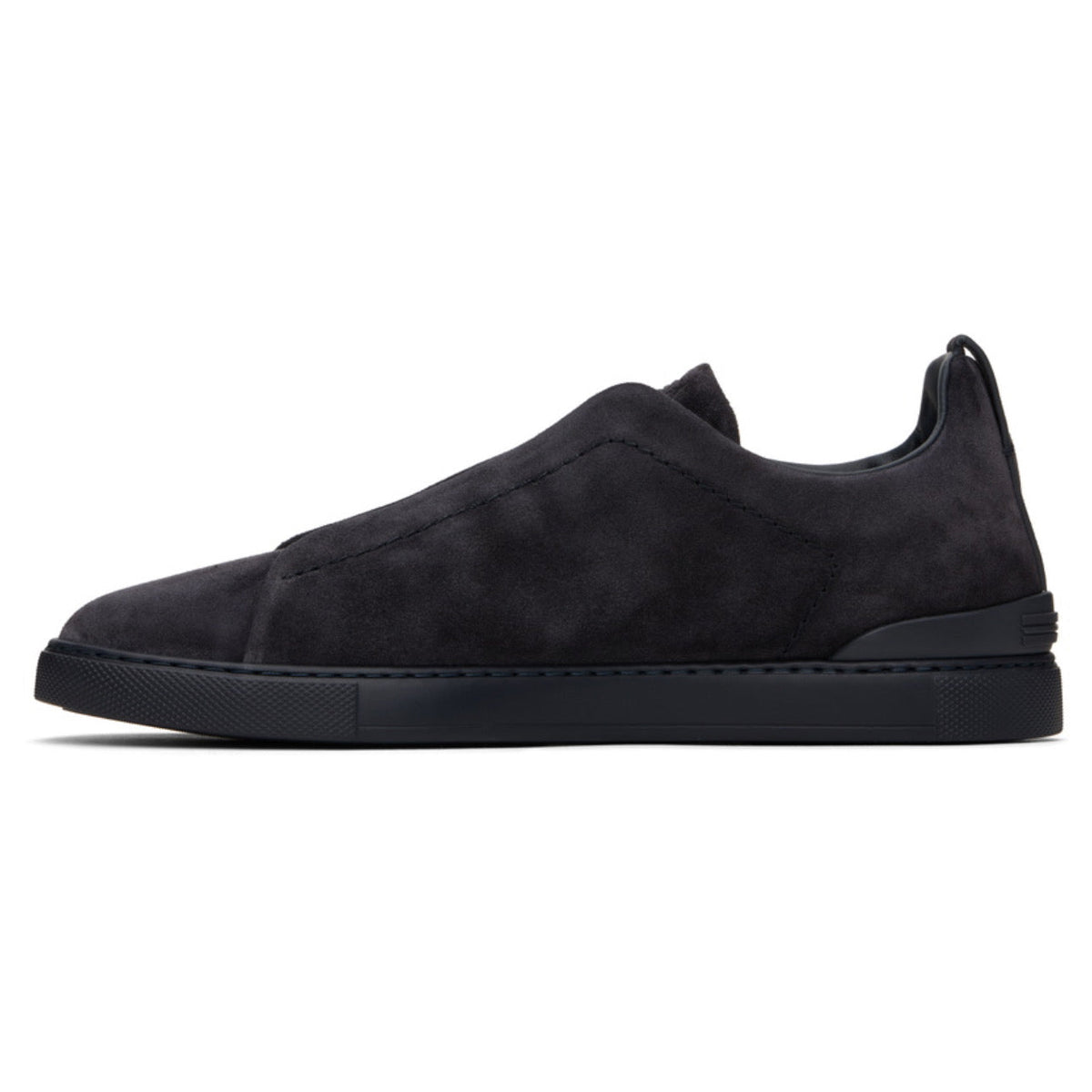 Zegna Triple Stitch Suede 'Full Navy'