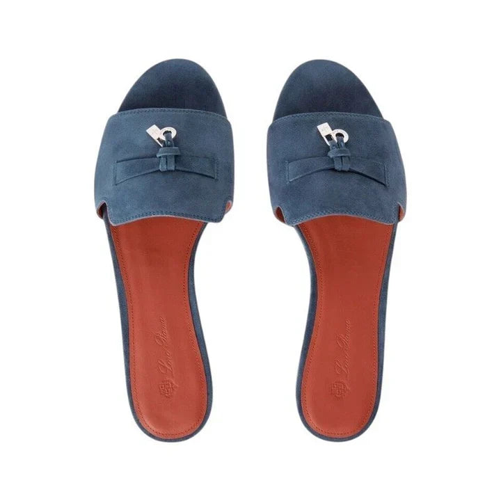 Loro Piana Summer Charms Sandal 'Denim'