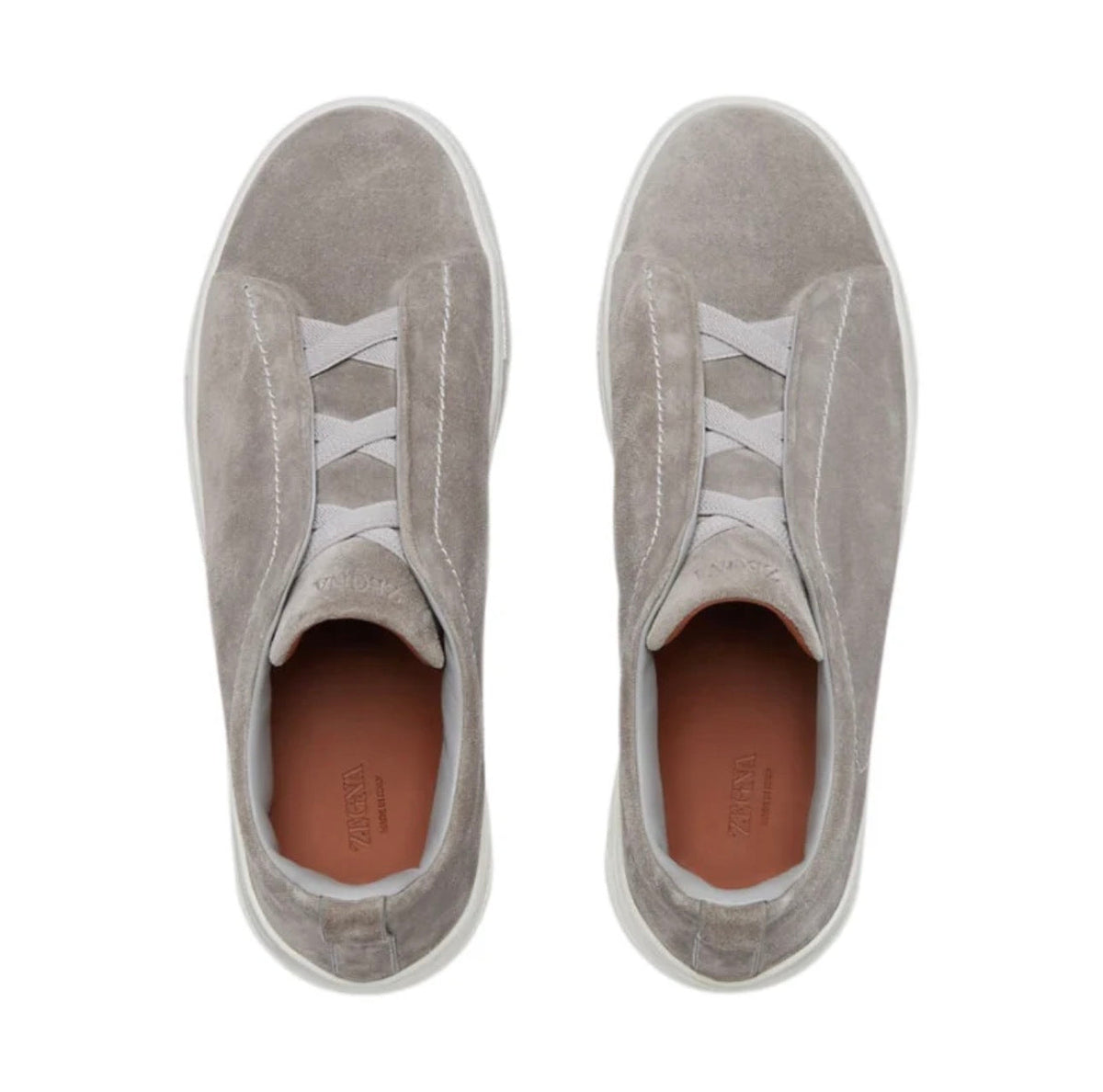 Zegna Triple Stitch 'Grey Mélange'